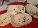 Handgemachte Keramik Seifenschale oval
